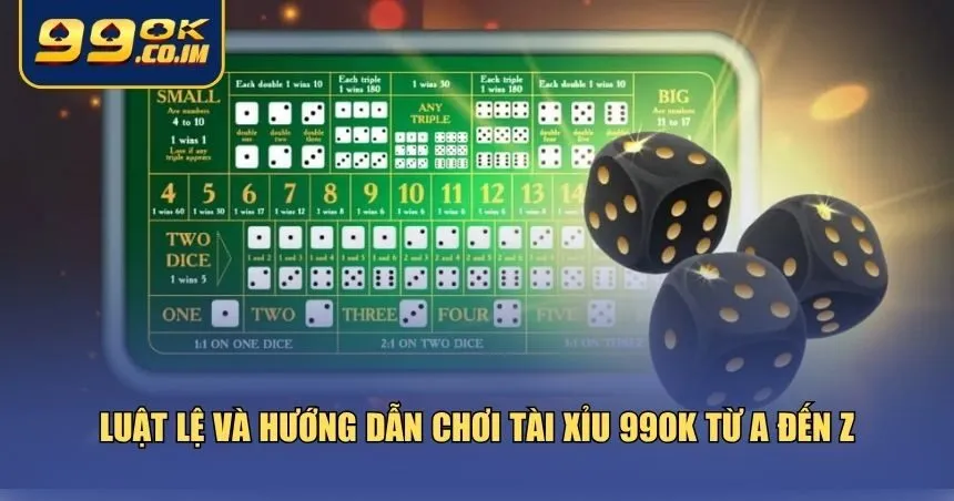 Hướng Dẫn Chơi Tài Xỉu 99ok - Cảm Giác Hồi Hộp Với Mỗi Ván Cược Nắm rõ luật chơi và cách thức tham gia thông qua hướng dẫn chơi Tài xỉu 99ok