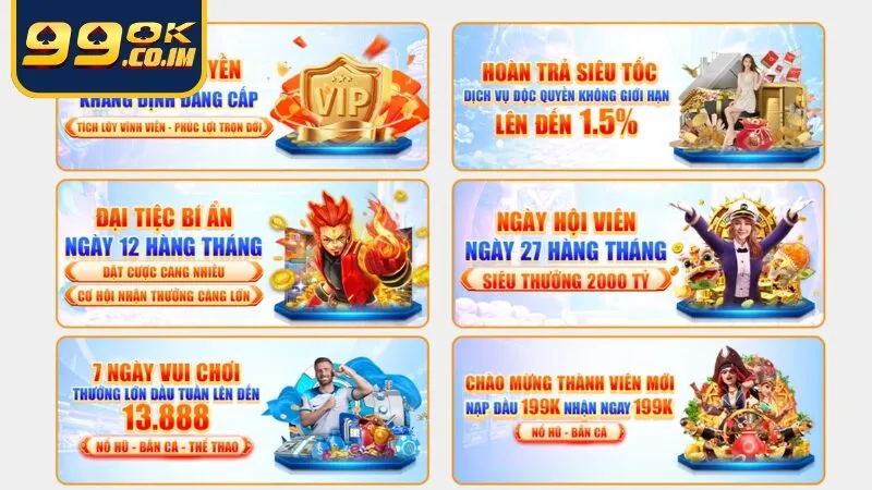 Cập Nhật Khuyến Mãi Tháng 10 99ok: Ưu Đãi Đỉnh Chóp Cập Nhật Khuyến Mãi Tháng 10 99ok: Những Ưu Đãi Vĩnh Viễn Không Thể Bỏ Qua